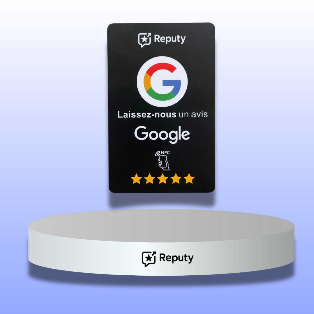 Carte Google NFC Reputy